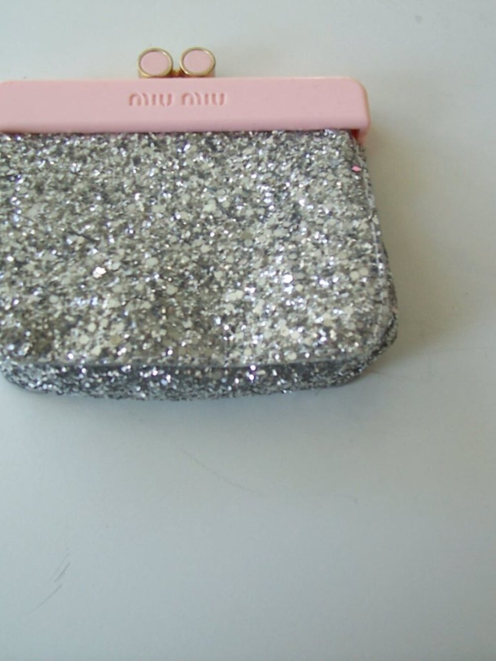 Miu Miu Coin Purse or Mini Clutch Measures W 5" H 4" D 1.5"